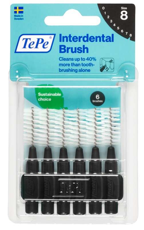 TEPE SCOVOLINO NERO 1,5MM 6 PEZZI - Pharmaleader