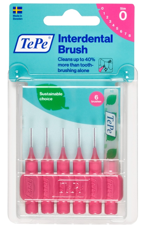 TEPE SCOVOLINO ROSA 0,4MM 6 PEZZI - Pharmaleader