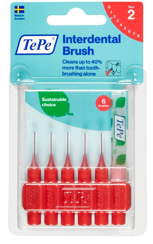 TEPE SCOVOLINO ROSSO 0,5MM 6 PEZZI - Pharmaleader
