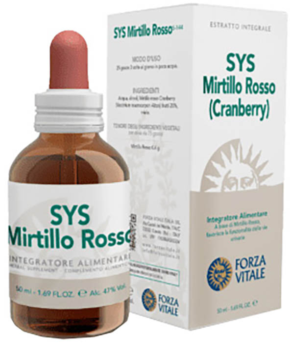 SYS MIRTILLO ROSSO GOCCE 50 ML - Pharmaleader