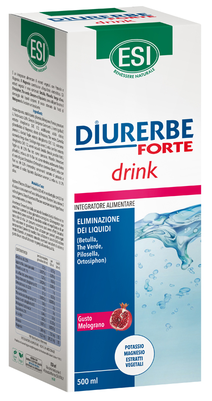 ESI DIURERBE FORTE DRINK MELOGRANO 500 ML - Pharmaleader