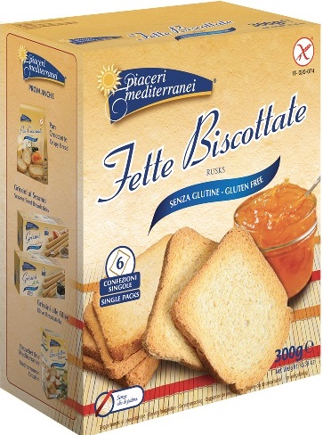 PIACERI MEDITERRANEI BONTA' DEL MATTINO FETTE BISCOTTATE 300 G - Pharmaleader