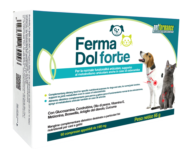 PETFORMANCE FERMA DOL FORTE 60 COMPRESSE - Pharmaleader