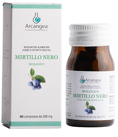 MIRTILLO NERO BIOLOGICO 60 COMPRESSE - Pharmaleader