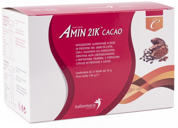AMIN 21K CACAO 336 G - Pharmaleader