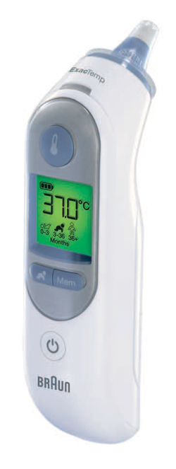 TERMOMETRO AURICOLARE BRAUN THERMOSCAN 7 - Pharmaleader