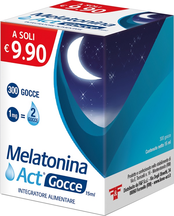 MELATONINA ACT GOCCE 15 ML - Pharmaleader