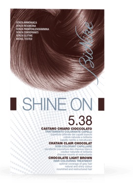 BIONIKE SHINE ON 5,38 CASTANO CHIARO CIOCCOLATO 125 ML - Pharmaleader