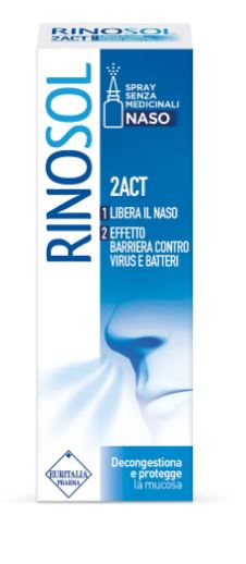 SPRAY NASALE RINOSOL 2ACT 15 ML - Pharmaleader