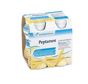 PEPTAMEN VANIGLIA 4 X 200 ML - Pharmaleader