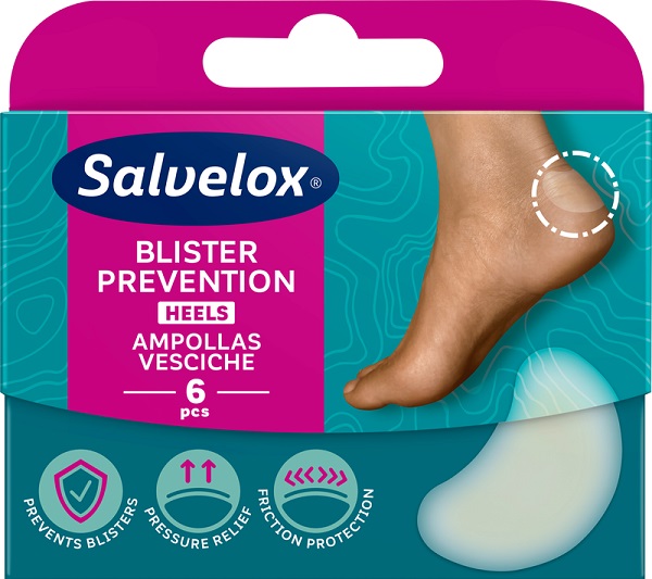 CEROTTO VESCICHE SALVELOX BLISTER PREVENTION HEELS 6 PEZZI - Pharmaleader