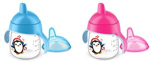 AVENT TAZZA CON BECCUCCIO DECORATA AZZURRO 260 ML - Pharmaleader