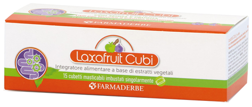 LAXAFRUIT 15 CUBETTI MASTICABILI 150 G - Pharmaleader