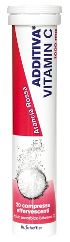 ADDITIVA VITAMINA C ARANCIA ROSSA 1G 20 COMPRESSE - Pharmaleader