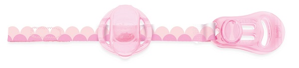 CHICCO CLIP SALVASUCCHIETTO ROSA 1 PEZZO - Pharmaleader