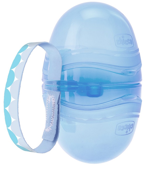 CHICCO PORTASUCCHIETTO DOPPIO BLU 1 PEZZO - Pharmaleader