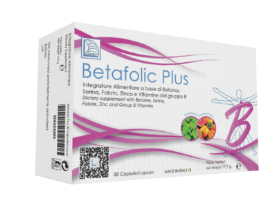 BETAFOLIC PLUS 30 CAPSULE ASTUCCIO 18,6 G - Pharmaleader