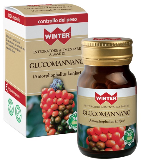 WINTER GLUCOMANNANO 36 CAPSULE VEGETALI - Pharmaleader