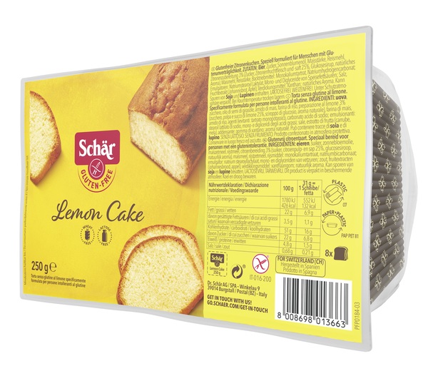 SCHAR LEMON CAKE 250 G - Pharmaleader