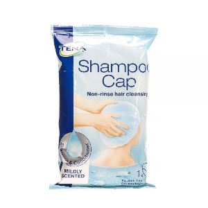 CUFFIA SHAMPOO PREUMIDIFICATA TENA SHAMPOO CAP CUFFIA 1 PEZZO - Pharmaleader