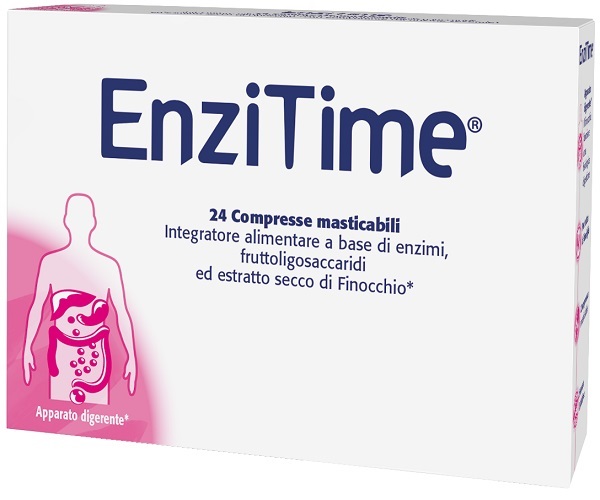 ENZITIME 24 COMPRESSE MASTICABILI - Pharmaleader