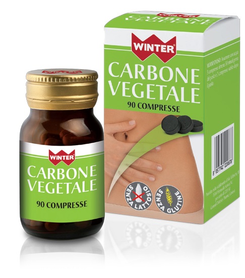 WINTER CARBONE VEGETALE 90 COMPRESSE - Pharmaleader