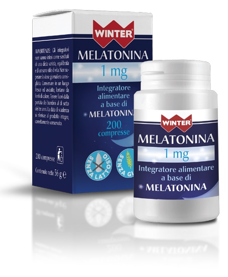 WINTER MELATONINA 1 MG 200 COMPRESSE - Pharmaleader