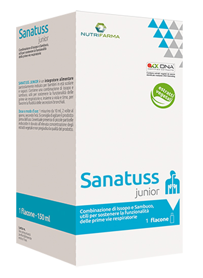 NUTRIFARMA SANATUSS JUNIOR 150 ML - Pharmaleader