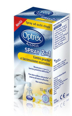 SPRAY OCULARE OPTREX ACTIMIST 2 IN 1 CONTRO IL PRURITO 1 PEZZO - Pharmaleader