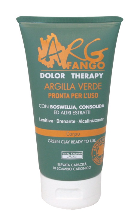 ARGFANGO DOLOR THERAPY ARGILLA VERDE PRONTA PER L'USO PER CORPO 150 ML - Pharmaleader