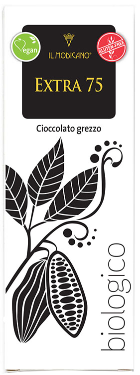 CIOCCOLATO GREZZO EXTRA FONDENTE 75% 60 G - Pharmaleader