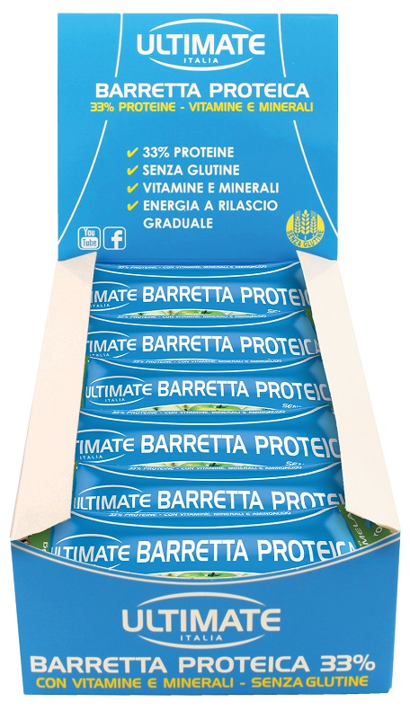 ULTIMATE BARRETTA PROTEICA YOGURT/MELA 24 PEZZI - Pharmaleader