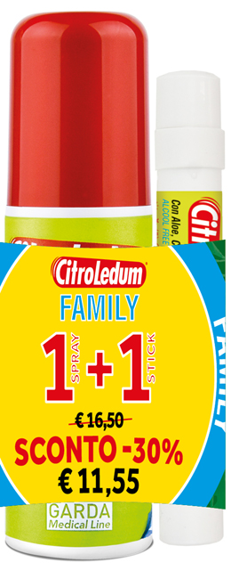CITROLEDUM FAMILY KIT SPRAY 75 ML + STICK 10 ML - Pharmaleader