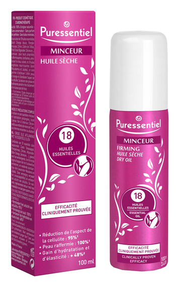 PURESSENTIEL SNELLENTE OLIO SECCO ANTICELLULITE AI 18 OLI ESSENZIALI 100 ML - Pharmaleader