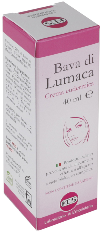 BAVA DI LUMACA CREMA EUDERMICA 40 ML - Pharmaleader