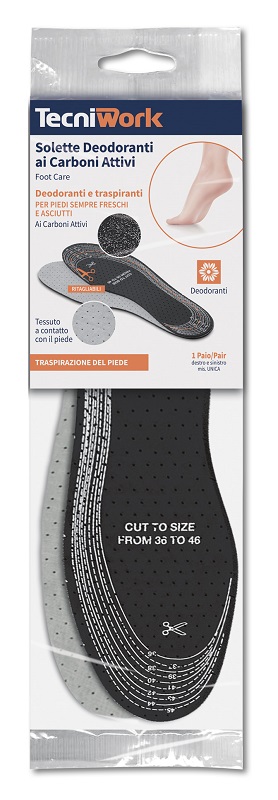 SOLETTE DEODORANTI AI CARBONI ATTIVI 1 PAIO - Pharmaleader