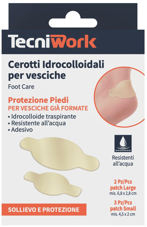 CEROTTI IDROCOLLOIDALI PER VESCICHE 5 PEZZI - Pharmaleader