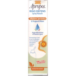 APROPOS RINO DEFENS SOLUZIONE IPERTONICA 125 ML - Pharmaleader