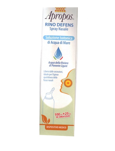 APROPOS RINO DEFENS SOLUZIONE ISOTONICA 125 ML - Pharmaleader