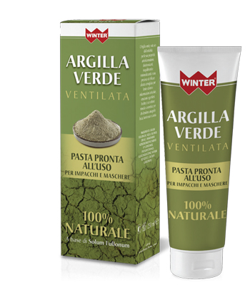 WINTER ARGILLA VERDE VENTILATA PRONTA ALL'USO 250 ML - Pharmaleader