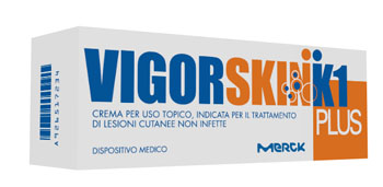 VIGORSKIN K1 PLUS CREMA PER LESIONI CUTANEE NON INFETTE 100 ML - Pharmaleader