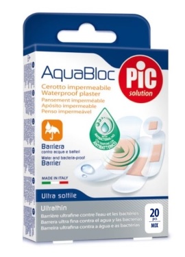 CEROTTO PIC AQUABLOC MIX ANTIBATTERICO 20 PEZZI - Pharmaleader
