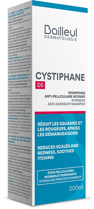 CYSTIPHANE DS SHAMPOO ANTIFORFORA INTENSIVO 200 ML - Pharmaleader