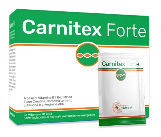 CARNITEX FORTE 20 BUSTINE 100 G - Pharmaleader