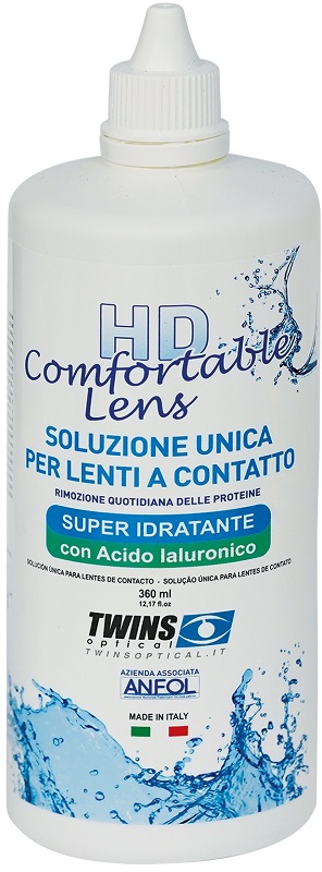 HD COMFORT LENS SOLUZIONE UNICA PER LENTI A CONTATTO 360 ML - Pharmaleader