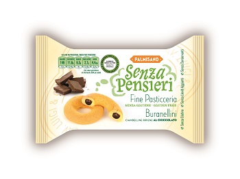 SENZA PENSIERI BURANELLINI RIPIENI ALLA CREMA DI CACAO 150 G PORZIONI MONODOSE - Pharmaleader