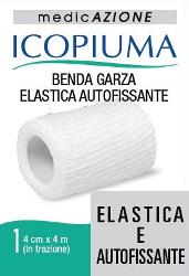 ICOPIUMA BENDA GARZA ELASTICA AUTOFISSANTE CM 4X4 MT - Pharmaleader