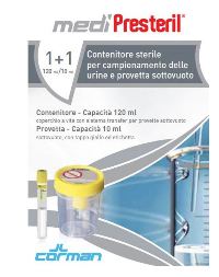 CONTENITORE URINA + PROVETTA MEDIPRESTERIL - Pharmaleader