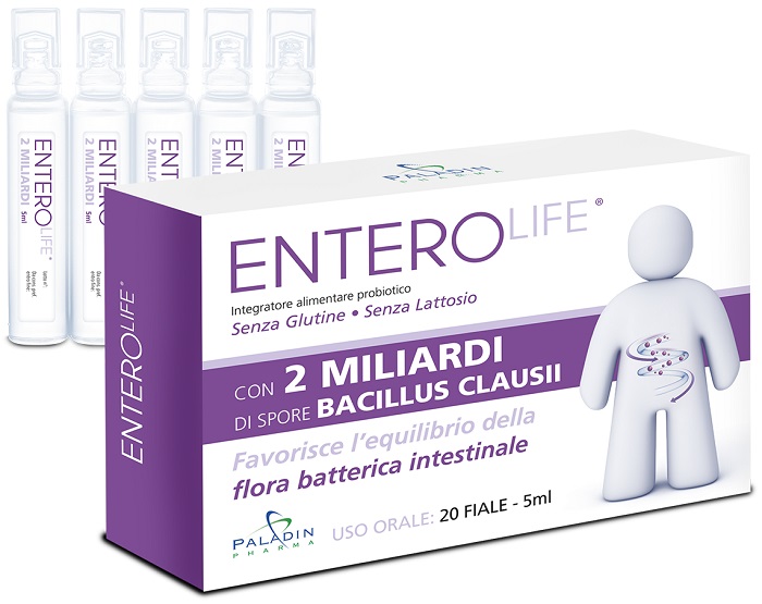 ENTEROLIFE 2 MILIARDI 20 FIALE DA 5 ML - Pharmaleader