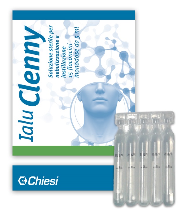IALU CLENNY 15 FLACONCINI 5 ML SOLUZIONE STERILE PER NEBULIZZAZIONE E INSTILLAZIONE CON ACIDO IALURONICO - Pharmaleader